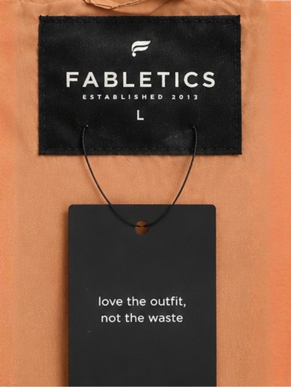Fabletics Tan Teddy Fleece Jacket - Picture 4 of 6
